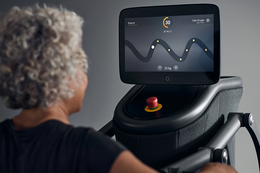 ajuste de maquinaria egym san antón entrenamiento de fuerza